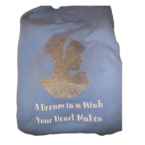Cinderella princess cameo sweatshirt - Picture 3 of 5